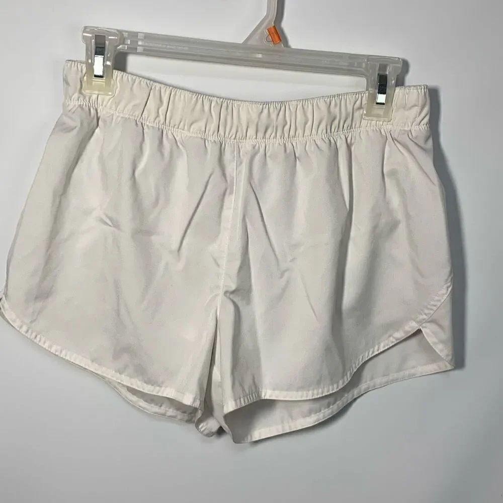 Old Navy Women's Active Stretch Tech Athletic Running Shorts White Small